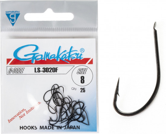 Набор крючков с лопаткой LS-3020F HOOKS BLACK