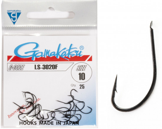 Набор крючков с лопаткой LS-3020F HOOKS BLACK