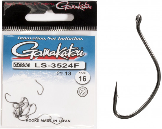 Набор крючков с колечком LS-3524F NEW LABEL EYED HOOKS