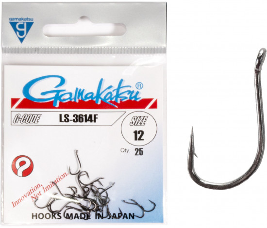 Набор крючков с колечком LS-3614F HOOKS BRONZE