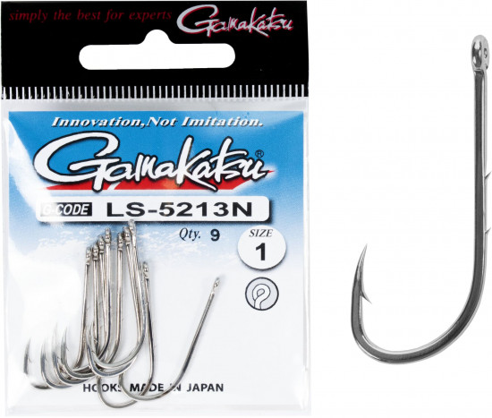 Набор крючков с колечком LS-5213N NEW LABEL HOOKS NICKEL