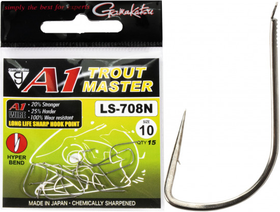 Набор крючков с лопаткой TM A1 LS-708N HOOKS NICKEL