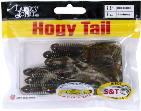Набор твистеров съедобных искусственных Pro Series Hogy Tail