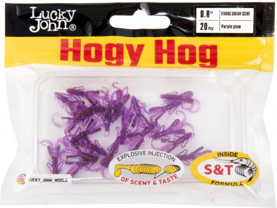 Набор твистеров съедобных искусственных Pro Series HOGY HOG
