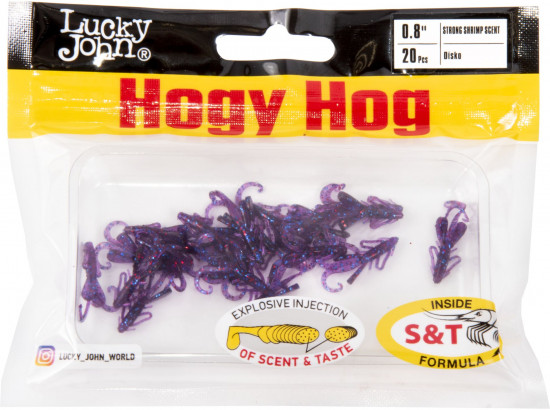 Набор твистеров съедобных искусственных Pro Series HOGY HOG
