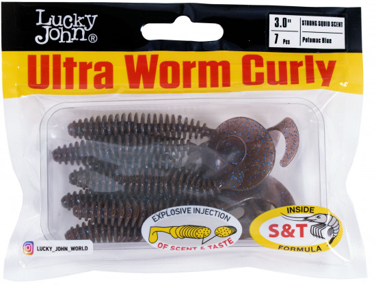Набор твистеров съедобных искусственных Pro Series ULTRAWORM CURLY