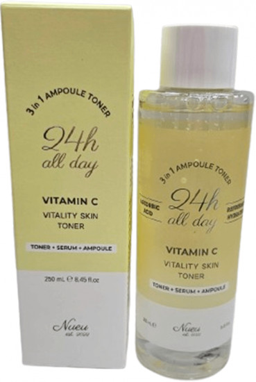 Тонер осветляющий с витамином С «Vitamin С Vitality Skin Ampoule Toner»