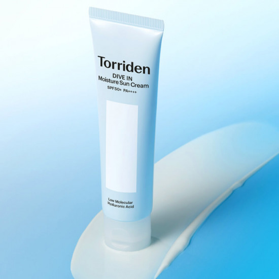 Лёгкий солнцезащитный крем для лица SPF50+ PA++++ «Dive in Watery Moisture Sun Cream»