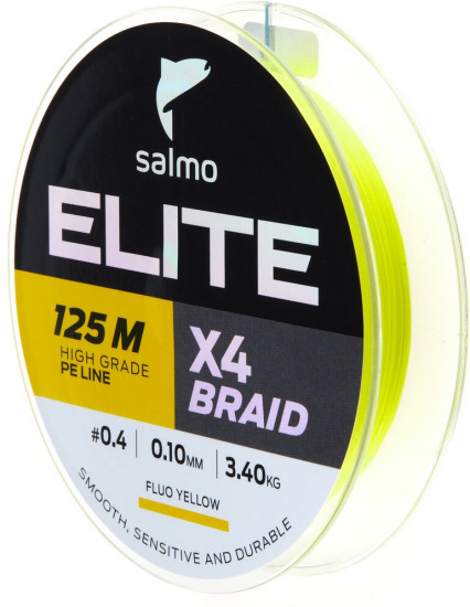 Шнур плетёный Elite×4 BRAID