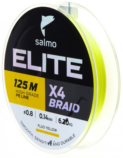 Шнур плетёный Elite×4 BRAID