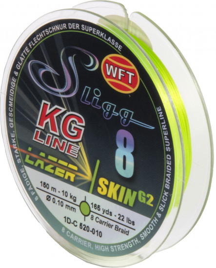 Шнур плетеный KG SLIGG LAZER SKIN G2