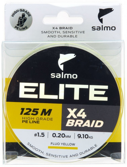 Шнур плетёный Elite×4 BRAID