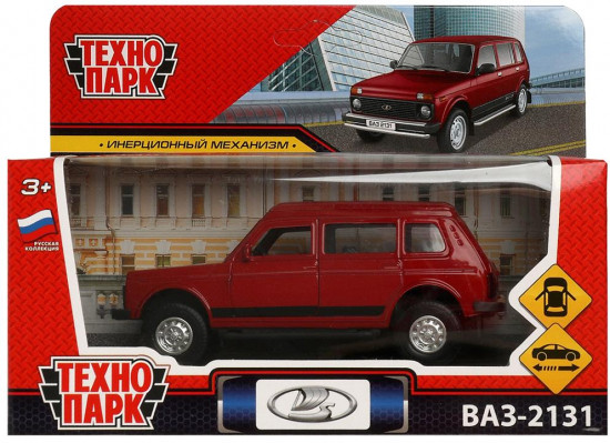 Металлическая модель «Lada 4×4 2131»