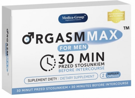 Капсулы для потенции «Orgasm Max for Men Capsules»