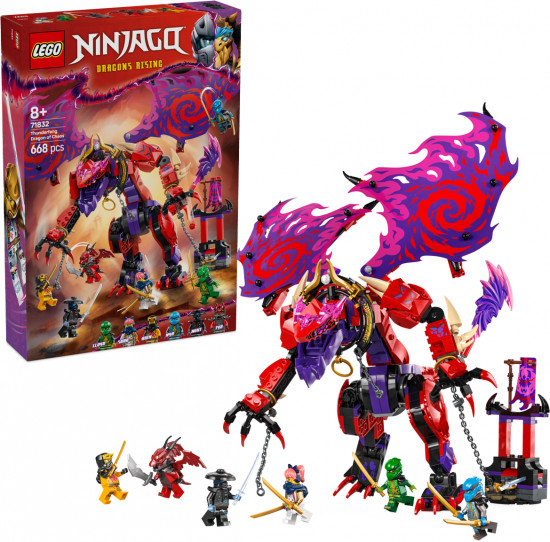 Конструктор LEGO 71832 Громоклык Дракона Хаоса