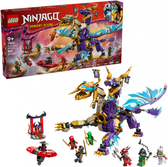 Конструктор LEGO 71836 Дуговой дракон концентрации