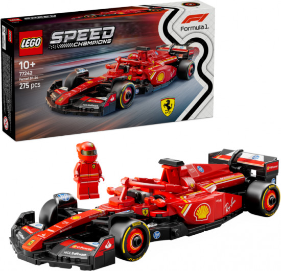 Конструктор LEGO 77242 Болид Ferrari SF-24 F1®