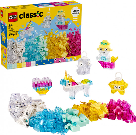 Конструктор LEGO 11040 Набор прозрачного волшебства