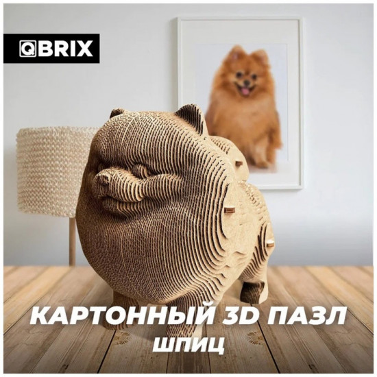 3D пазл «Шпиц»