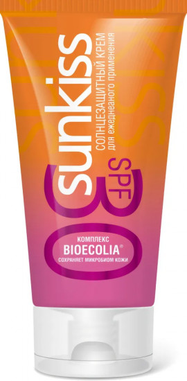 Крем для лица cолнцезащитный «Sunkiss» SPF 30