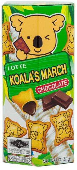 Печенье со вкусом шоколада «Koalas March»