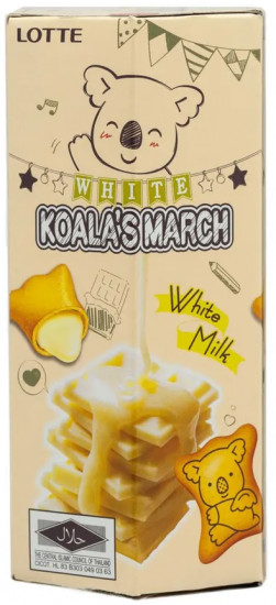 Печенье со вкусом молочного крема и сыра «Koalas March»