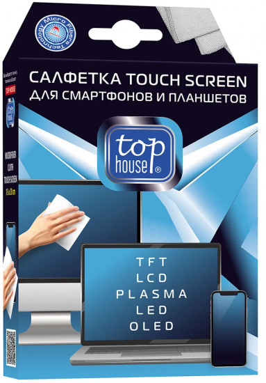Салфетка для смартфонов и планшетов «Touch Screen»