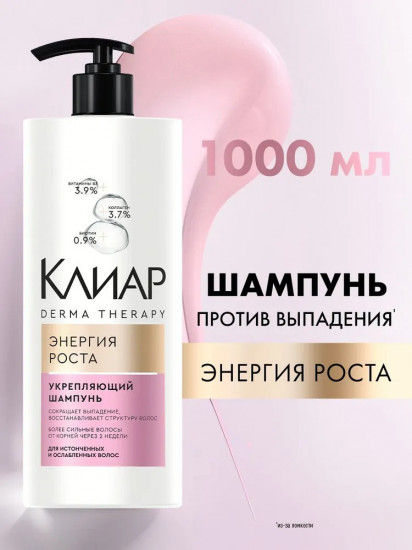 Шампунь для волос укрепляющий «Энергия роста»