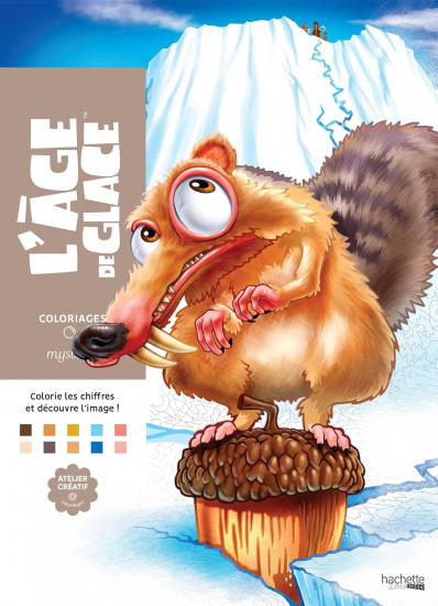 Раскраска по номерам «L’age de glace»
