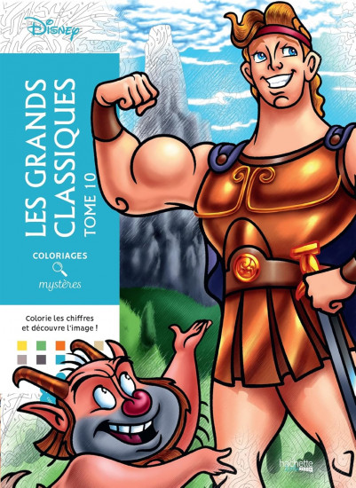 Раскраска «Les Grand Classiques. Tome 10»