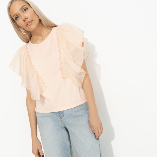 Блуза комбинированная «Лёгкое головокружение»