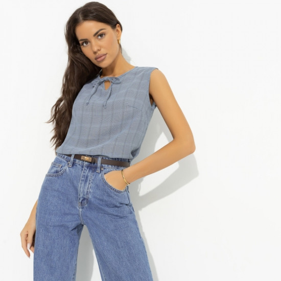 Блуза с выточками женская «Легкое настроение»