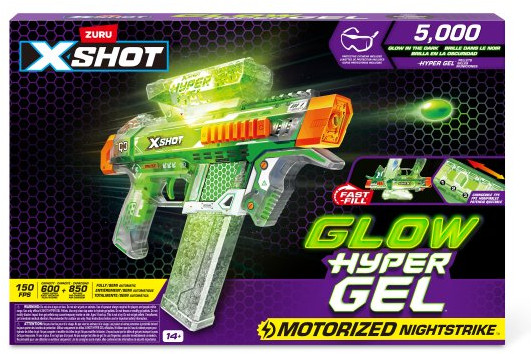 Игровой набор «X-Shot Hypergel Glow In The Dark»