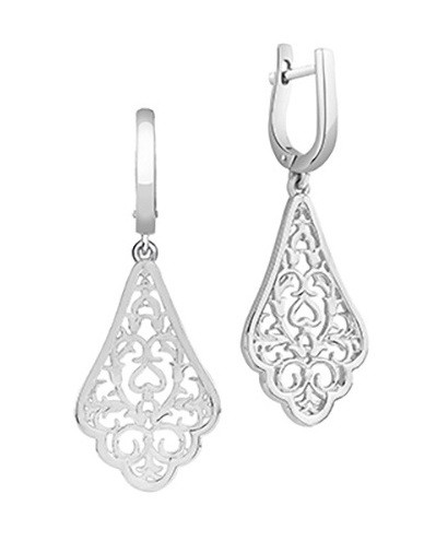 Серьги из серебра