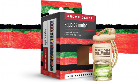Ароматизатор подвесной в стеклянном флаконе «Aqua de Melon»