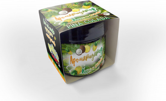 Ароматизатор воздуха гелевый в банке «Pina Colada»