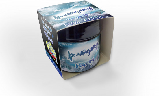 Ароматизатор воздуха гелевый в банке «Cool Water»