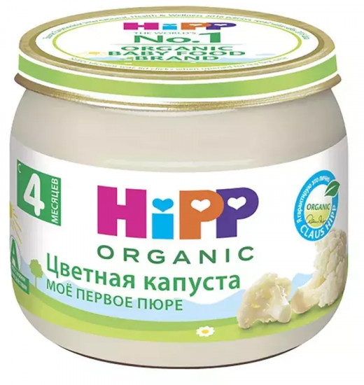 Пюре для детей «Цветная капуста»
