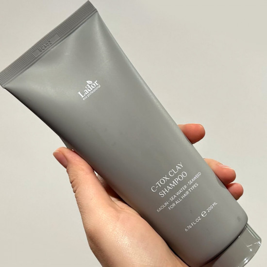 Шампунь для волос с глиной и морскими минералами «C-Tox Clay Shampoo»