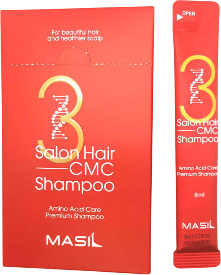 Набор шампуня для волос с церамидами восстанавливающего «3 Salon Hair CMC Shampoo»