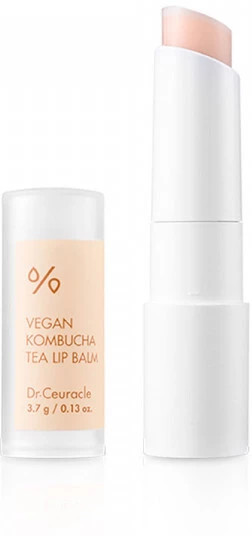 Бальзам для губ с экстрактом комбучи увлажняющий «Vegan Kombucha Tea Lip Balm»