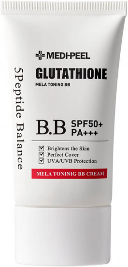 BB-крем с глутатионом «Bio-Intense Glutathione Mela Toning BB Cream SPF50+ PA++++»