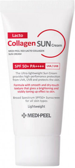 Солнцезащитный крем с коллагеном «Red Lacto Collagen Pore Lifting Sunscreen SPF50+ PA++++»