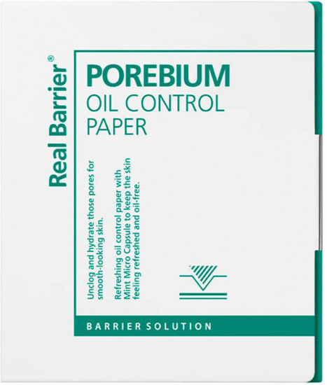 Матирующие салфетки с мятой «Porebium Oil Control Paper»