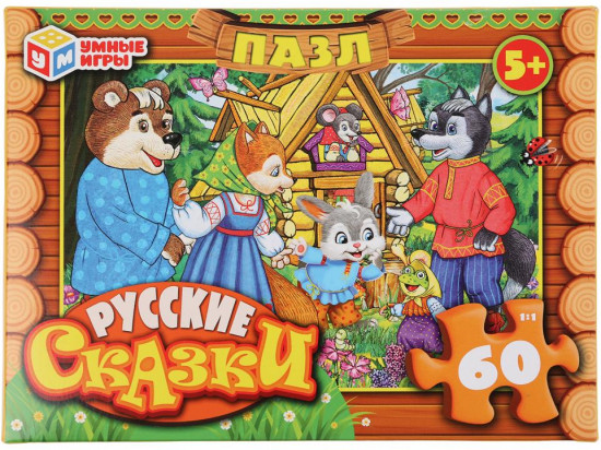 Классический пазл в коробке «Русские сказки»