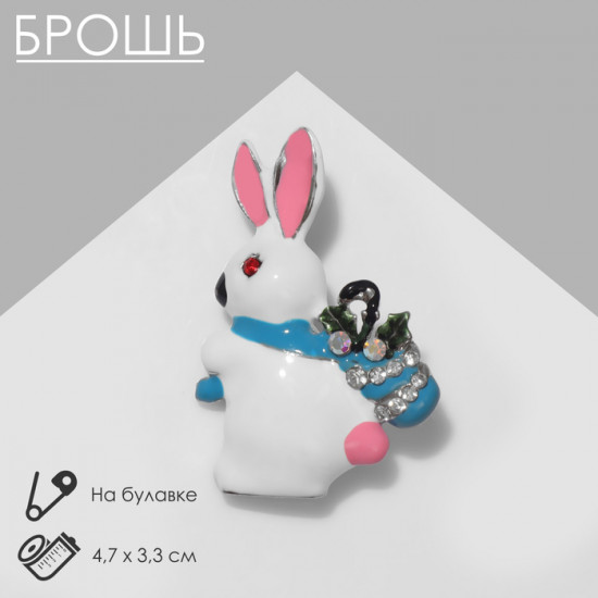 Брошь «Заяц»