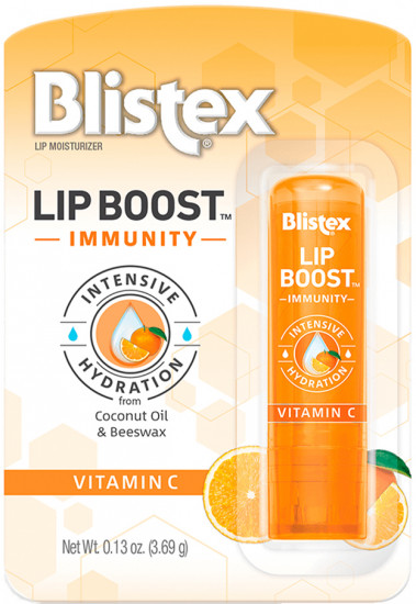 Интенсивно увлажняющий бальзам для губ с витамином C «Lip Boost Immunity»