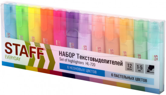 Набор текстовыделителей