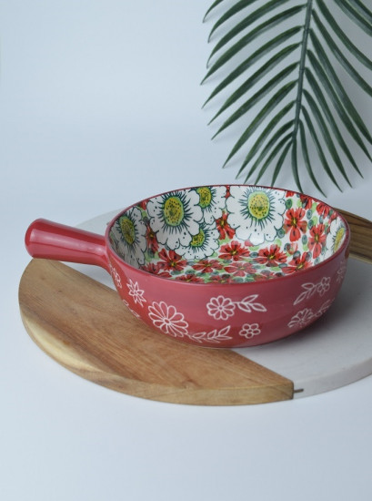 Кокотница с ручкой