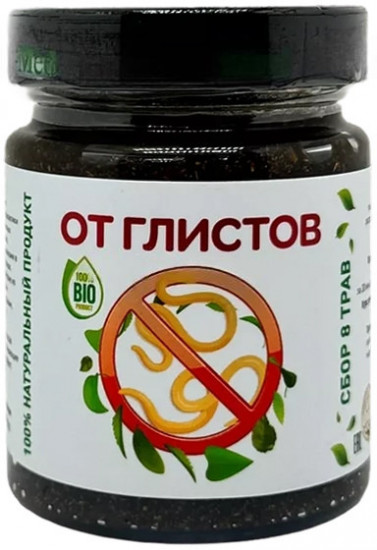 Сбор трав от глистов